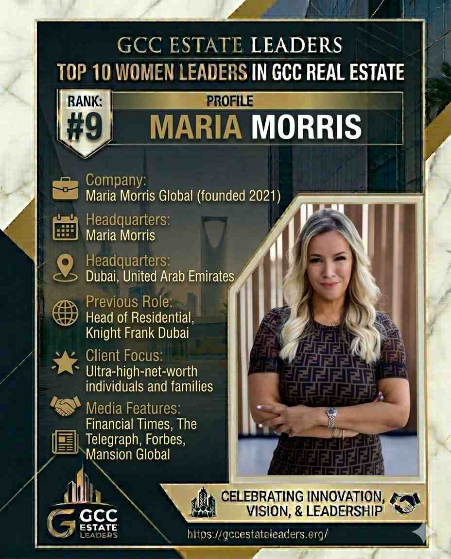 Maria Morris GCC Real Estate Leader